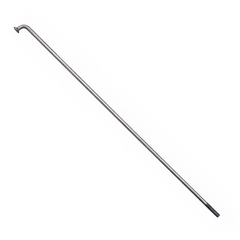 Rayon zingué 2 mm tête coudée sans écrou – 145 mm