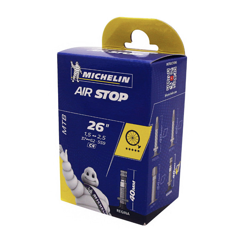 Chambre à air 26 x 1,85-2,40 Michelin valve Regina 40 mm – vue 2