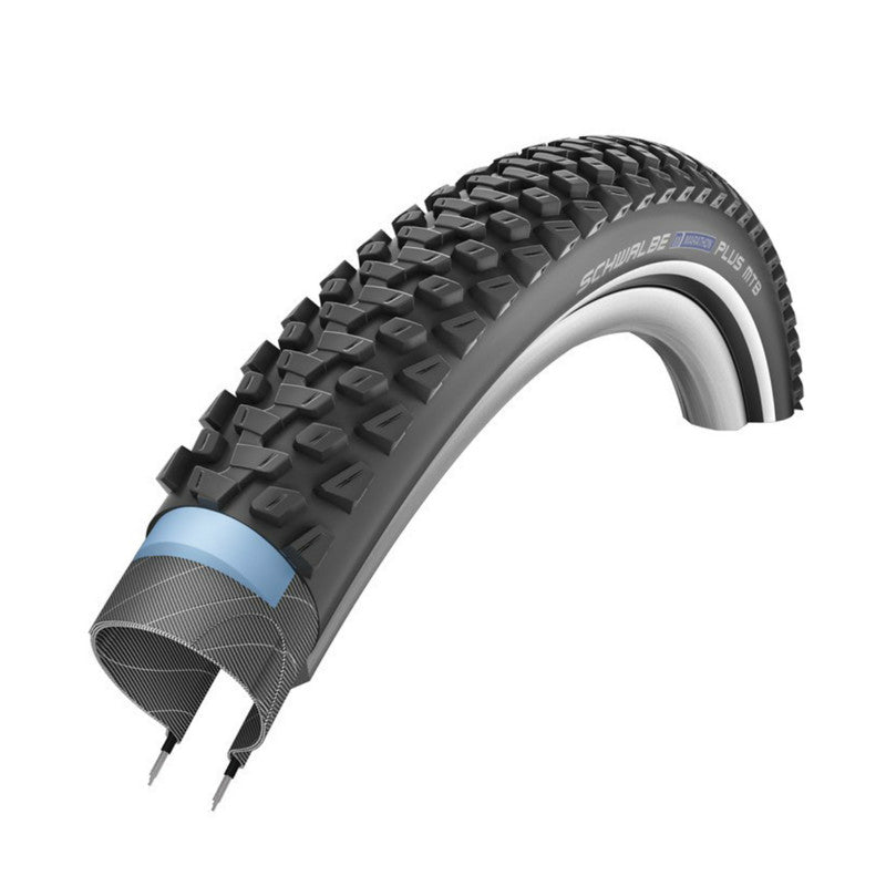 Pneu VTT SUV Schwalbe Marathon Plus MTB Crampons noir tringle rigide – 29 x 2,10 (54-622)