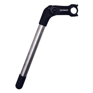 Potence city à plongeur Ergotec Octopus réglable 25,4 mm noire cintre 25,4 mm – 90 mm – plongeur 300 mm