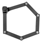 Antivol pliant à combinaison Trelock FS360 85 cm noir – vue 2