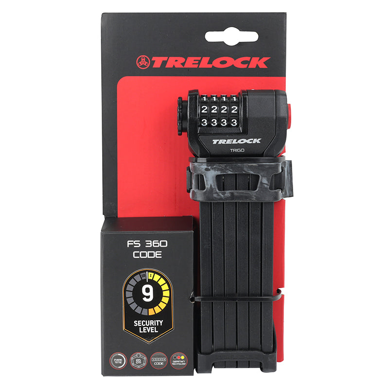 Antivol pliant à combinaison Trelock FS360 85 cm noir – vue 6