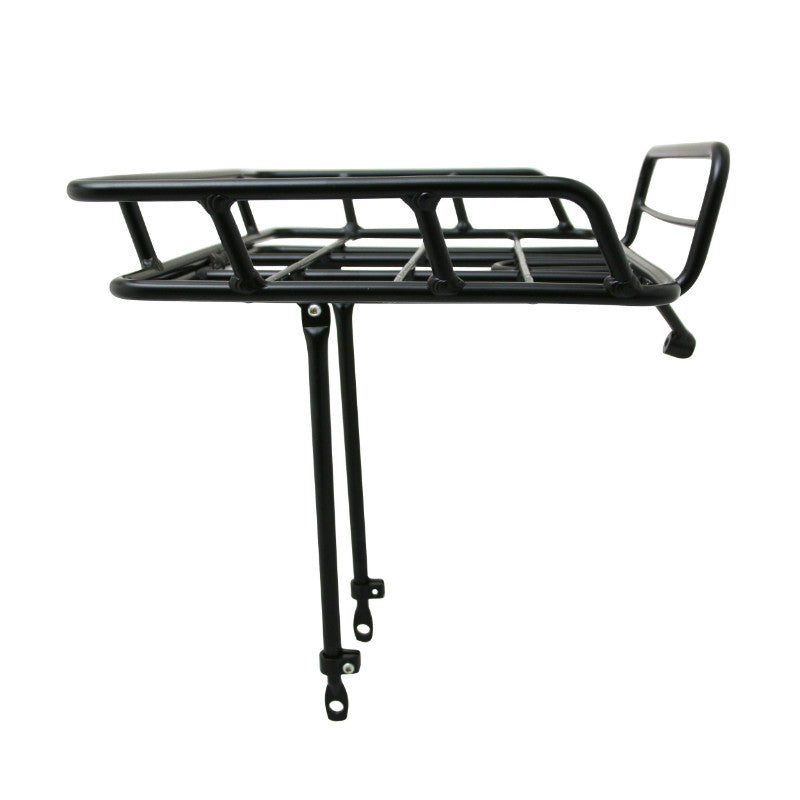 Porte-bagages avant plateforme P2R alu noir mat à rebords 26" à 29" – vue 2