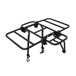Porte-bagages avant plateforme P2R pliable alu noir mat 26" à 29"