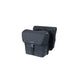 Sacoche double Go 32 L BASIL – MIK / Noir