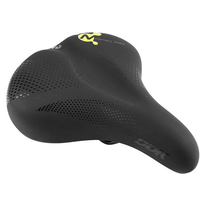 Selle city Newton Metro Relaxed noire 260 x 220 mm avec poignée
