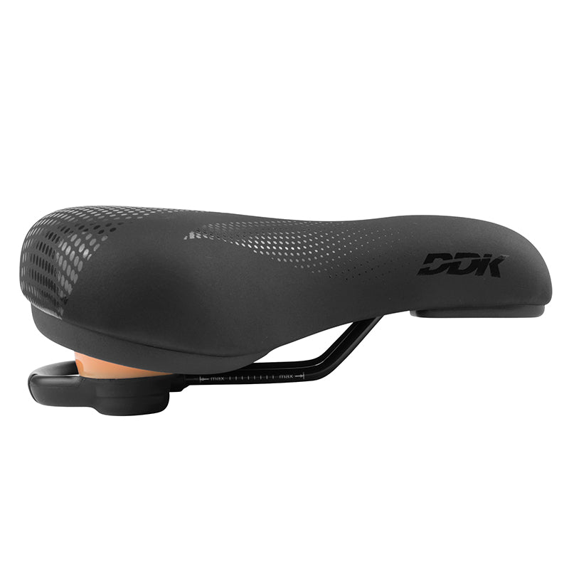 Selle city Newton Metro Relaxed noire 260 x 220 mm avec poignée – vue 2