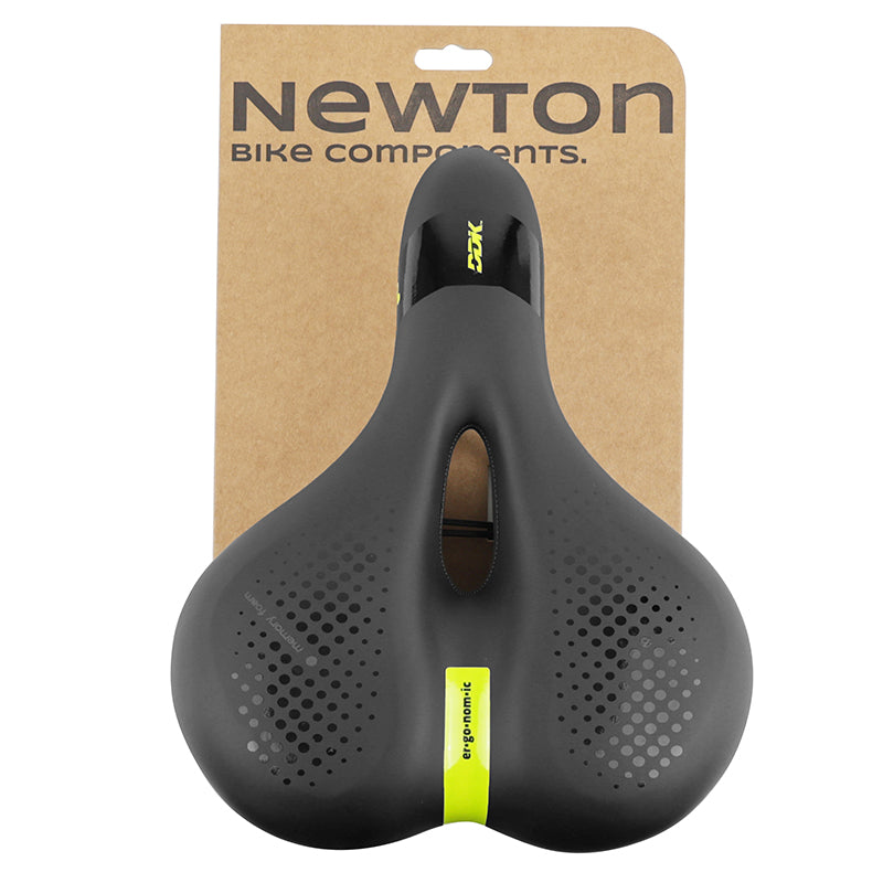 Selle city Newton Ergonomic femme Relaxed noire 260 x 210 mm – vue 3
