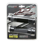 Poignées VTT Progrip 807 double densité noir-gris 125 mm (paire)