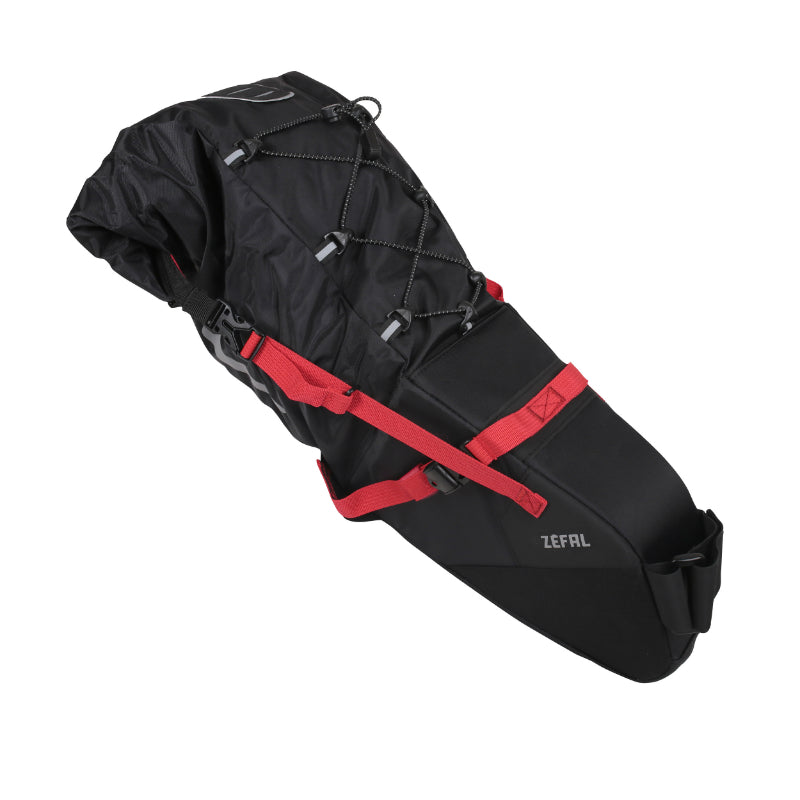 Sacoche de selle Zefal Z Adventure noir-rouge étanche – R17 – 17 L