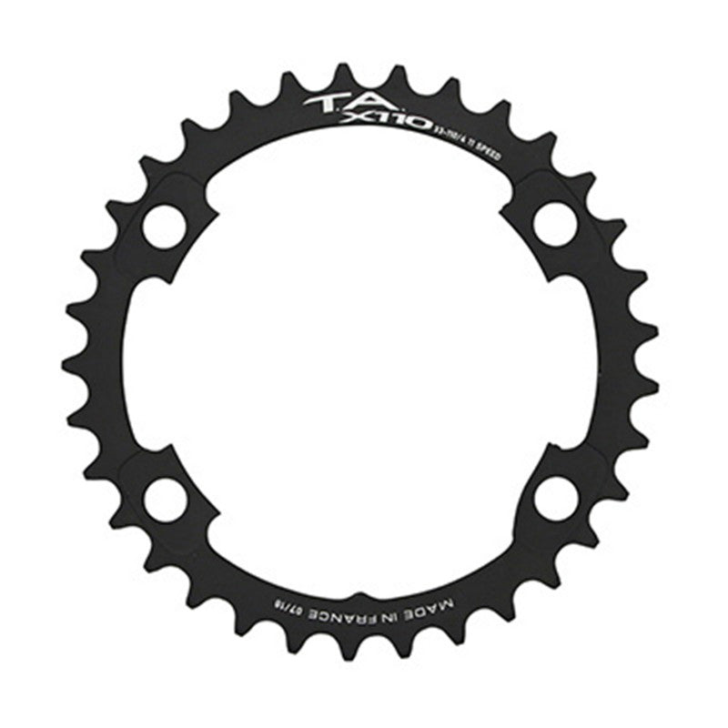 Plateau route TA X110 4 br. 110 mm pour Shimano Ultegra R8000-6800 intérieur noir 11 v – 34 dents