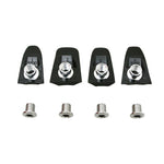 Intravis-capot de pédalier Spécialités TA noir pour plateau X110 (jeu de 4) – Shimano 105 5800