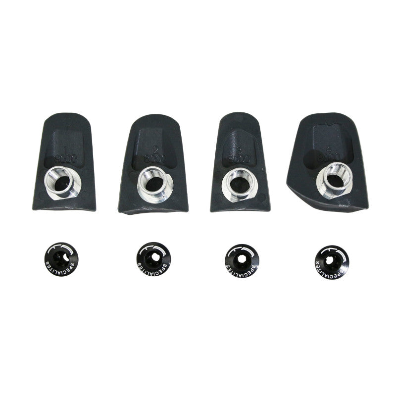 Intravis-capot de pédalier Spécialités TA noir pour plateau X110 (jeu de 4) – Shimano Ultegra R8000