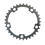 Plateau route TA Zephyr 5 br. 110 mm type Shimano intérieur argent 9-10 v – 33 dents