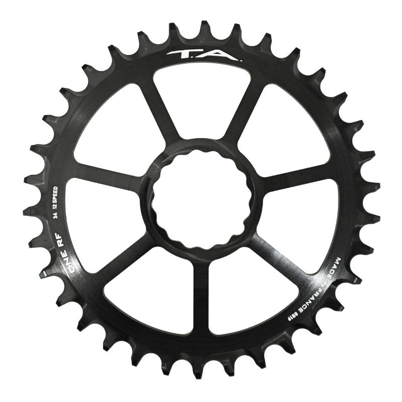 Plateau VTT TA One RF Direct Mount noir 12 v – 34 dents