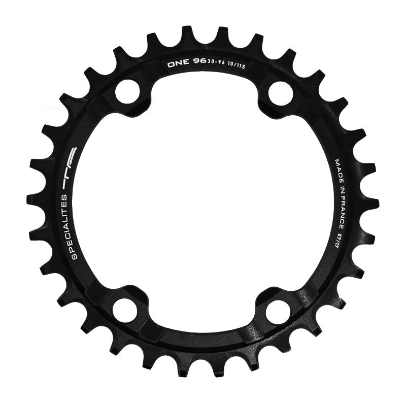 Plateau VTT TA One 4 br. 96 mm pour Shimano SLX7000-XT8000-XTR9000 mono noir 10-11-12 v narrow wide – 32 dents