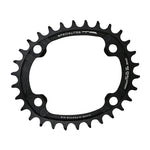 Plateau VTT TA One Ovalution 4 br. 96 mm pour Shimano SLX7000-XT8000-XTR9000 mono noir 10-11-12 v narrow wide – 30 dents