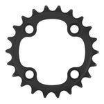 Plateau VTT TA Chinook 4 br. 64 mm pour Shimano-SRAM-FSA intérieur double noir 10-11 v – 22 dents