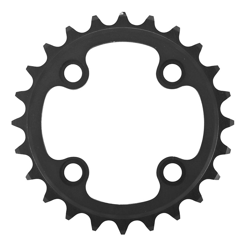 Plateau VTT TA Chinook 4 br. 64 mm pour Shimano-SRAM-FSA intérieur double noir 10-11 v – 24 dents