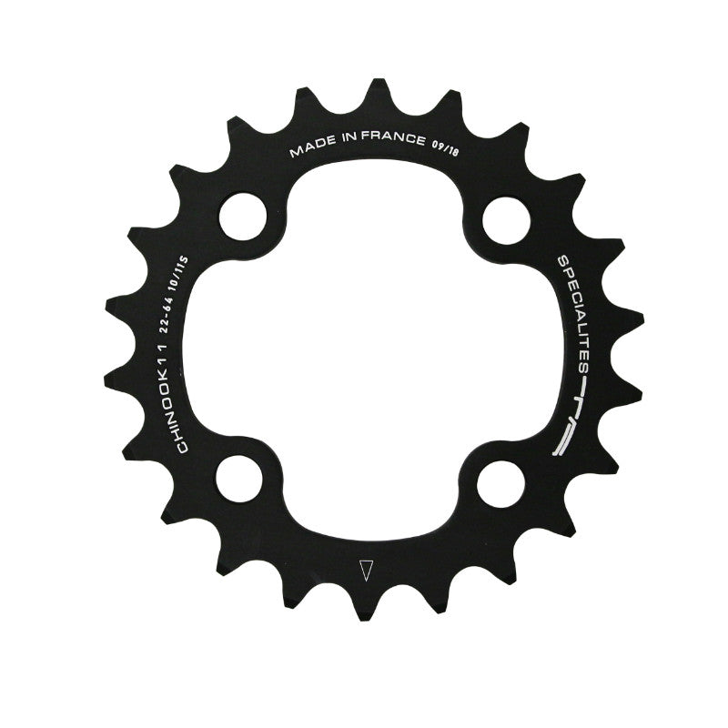 Plateau VTT TA Chinook 4 br. 104 mm extérieur triple noir 10-11 v – 32 dents