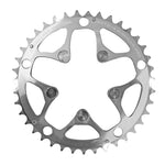 Plateau route TA Vento 5 br. 135 mm type Shimano porteur triple argent 9-10 v – 39 dents