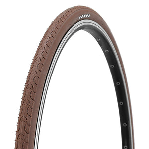 Pneu VTC urbain 700 x 28 Kenda marron
