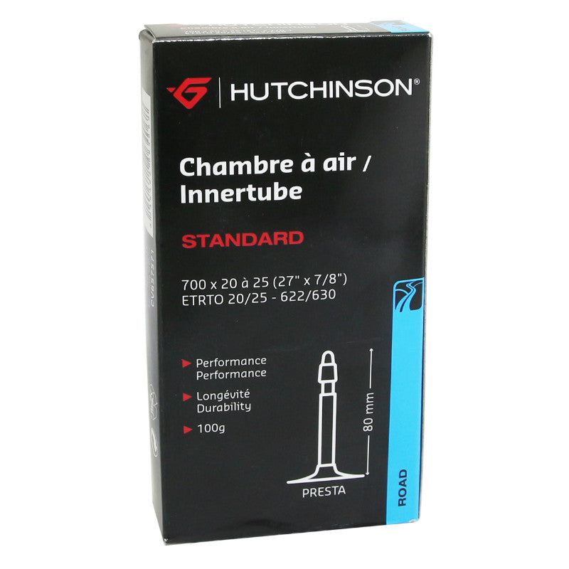 Chambre à air 700 x 20-25 Hutchinson valve Presta 80 mm