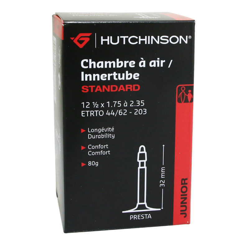 Chambre à air 12 1/2 x 1,75 Hutchinson valve Presta 32 mm