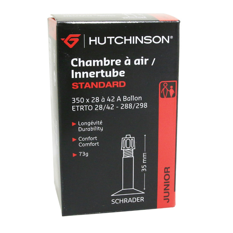 Chambre à air 350 x 28-42A Hutchinson valve Schrader 35 mm