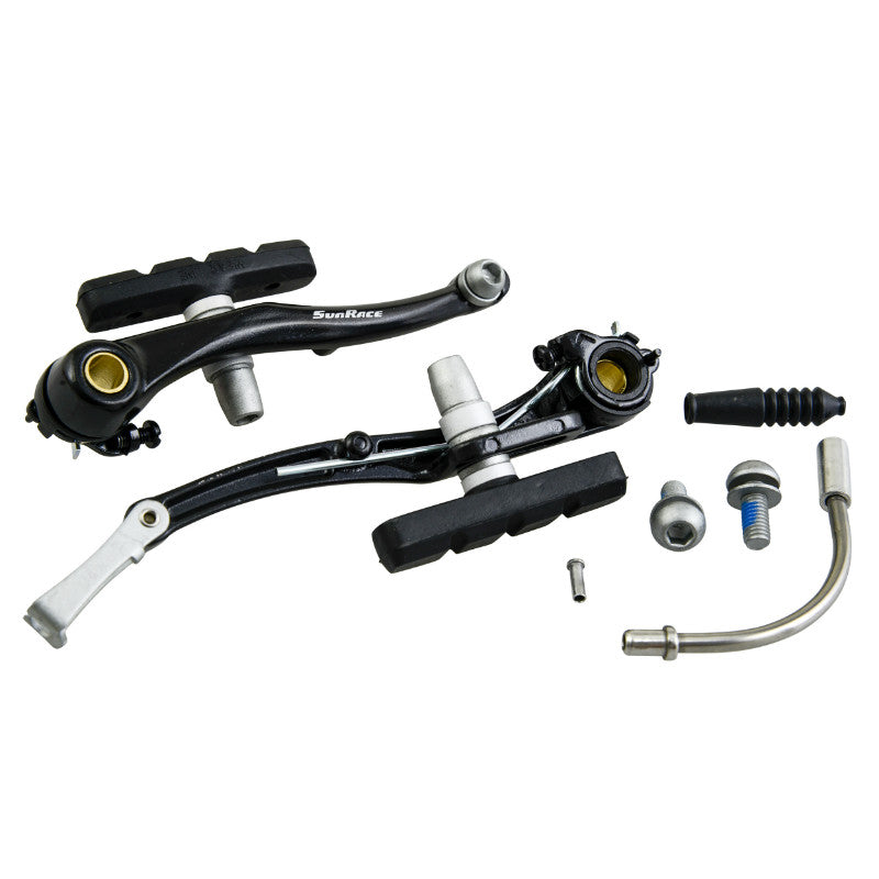 Étrier de frein V-Brake Sunrace alu noir 110 mm – Arrière – coude 135°