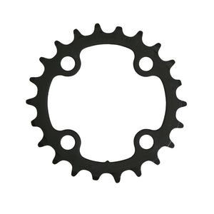 Plateau VTT Sunrace 64 mm 22 dents intérieur triple acier noir