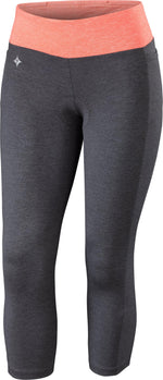 Collant SPECIALIZED Shasta 3/4 Cycling Femme Carb/Crl Hthr