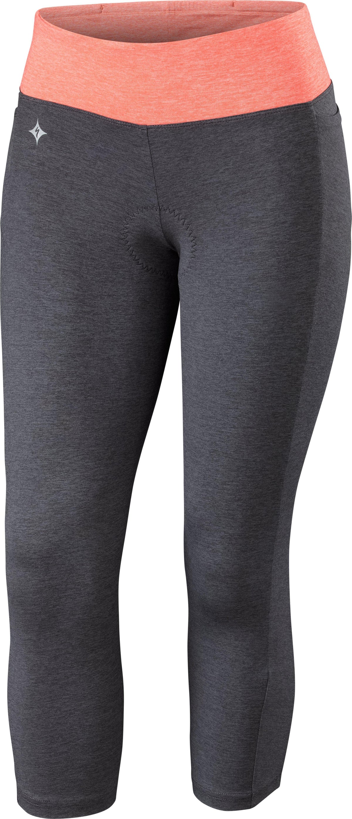 Collant SPECIALIZED Shasta 3/4 Cycling Femme Carb/Crl Hthr