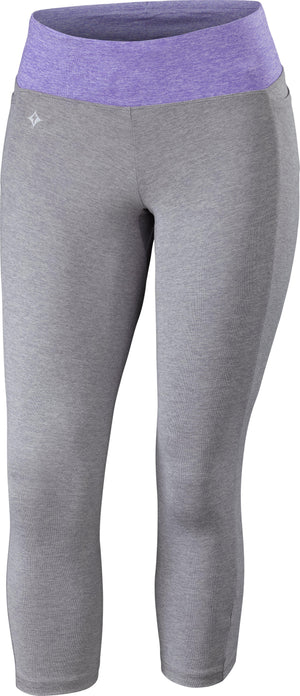 Collant SPECIALIZED Shasta 3/4 Femme Ltgry/Ltndgo Hthr