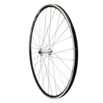 Roue avant route 700 Elan CFX noire moyeu Miche