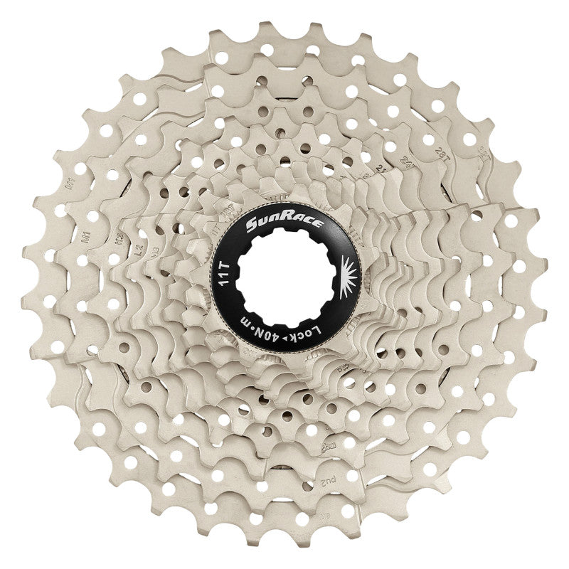 Cassette route Sunrace R91 9 vitesses nickel compatible Shimano – 11-28