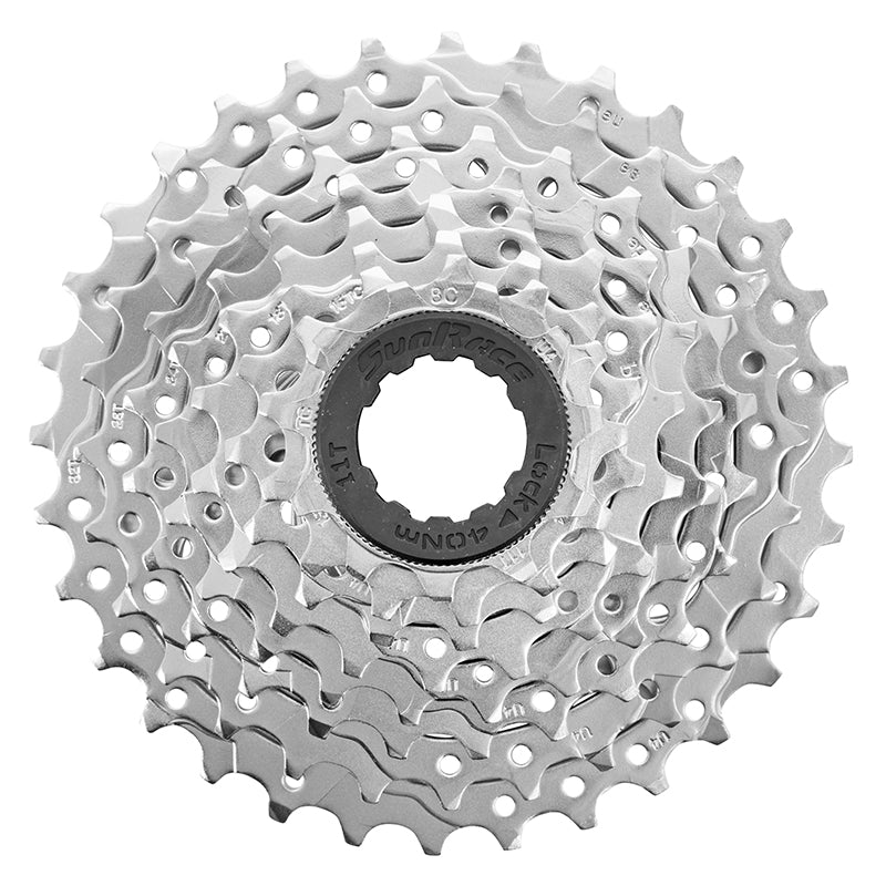 Cassette VTT Sunrace M66 8 vitesses nickel compatible Shimano-SRAM – 11-32