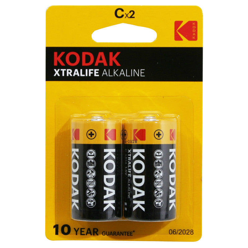 Piles C LR14 Kodak Xtralife (lot de 2)