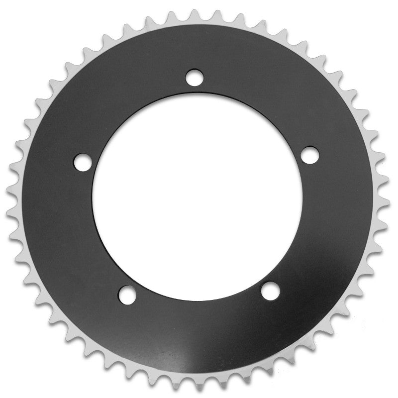 Plateau piste-fixie P2R noir 50 dents 130 mm