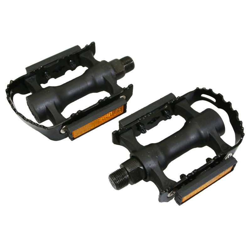 Pédales VTT Marwi SP931 résine cage acier noires 9/16" (paire) – vue 2