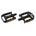 Pédales city-VTT Premium Newton alu noir 9/16" à roulements (paire)