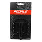 Pédales city-VTT Premium Newton alu noir 9/16" à roulements (paire) – vue 2