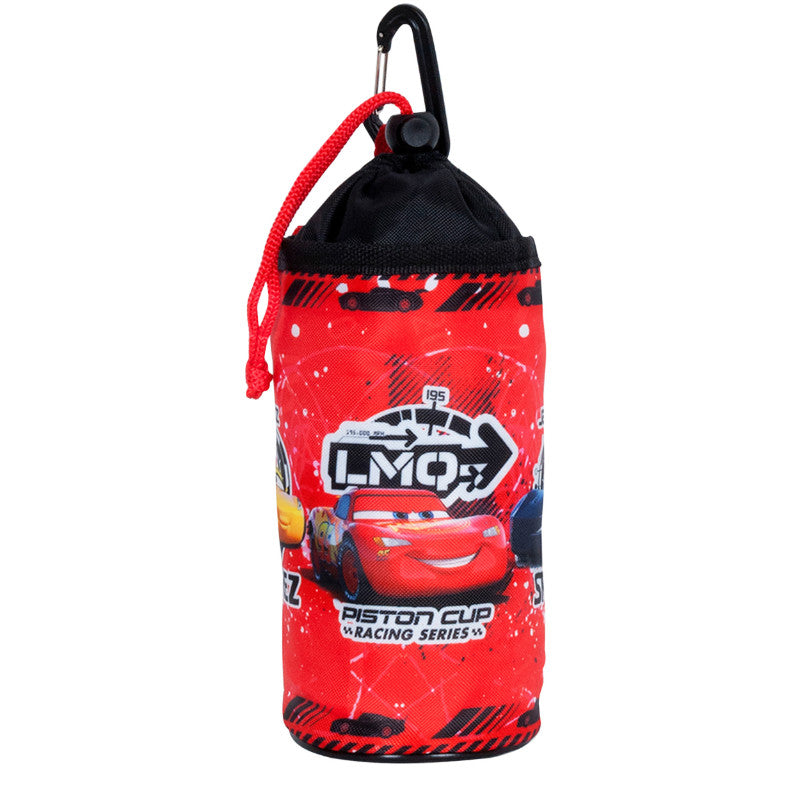 Porte-bidon souple enfant Cars rouge fixation cintre