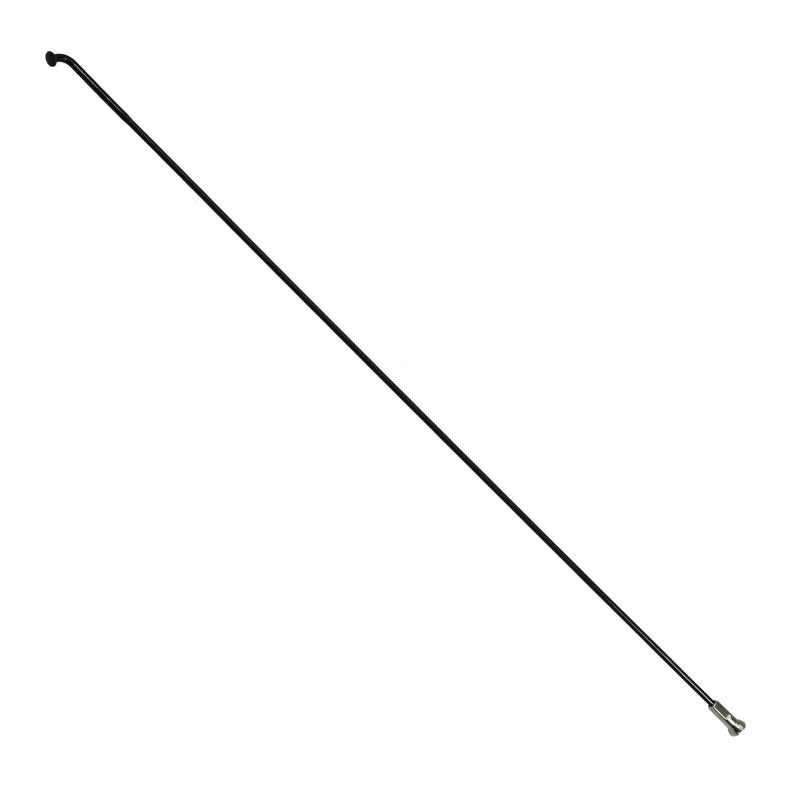 Rayon Sapim renforcé inox noir 2,0-2,3 mm tête coudée – Avec écrou À l'unité 296 mm