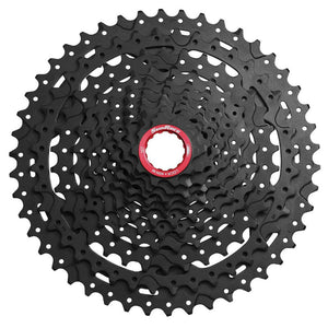 Cassette Sunrace MX9 11 vitesses 10-46 VTT corps SRAM XD argent avec adaptateur