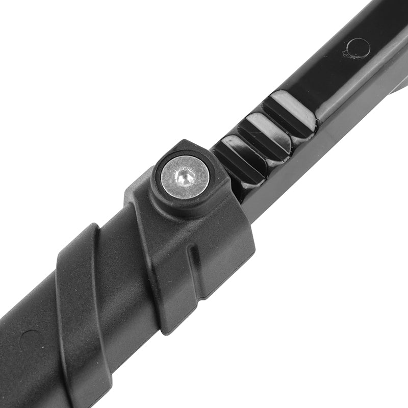 Béquille latérale Newton VAE noire 26" à 29" – fixation 2 vis 18-40 mm – vue 2