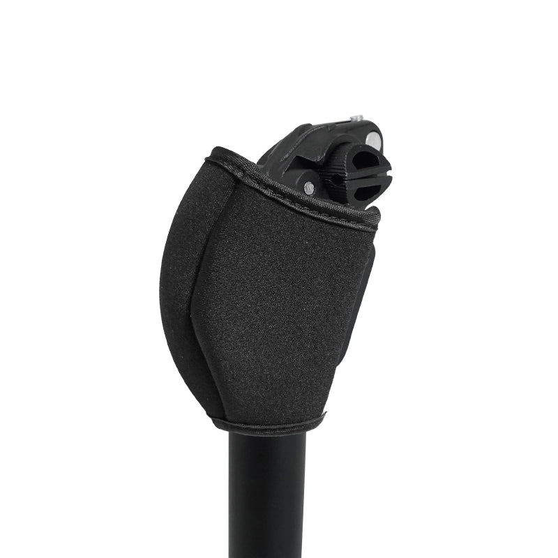 Soufflet néoprène noir pour tige de selle à parallélogramme – vue 3
