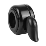 Sonnette mini Newton Ping alu noire – Cintre 22,2 mm