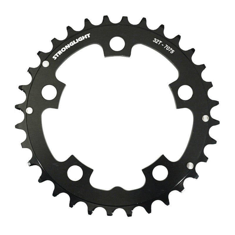 Plateau VTT Stronglight 5 branches 94 mm milieu triple noir 8-9 v – 32 dents