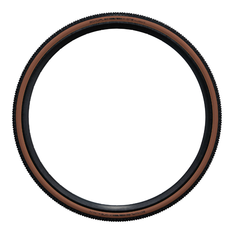 Pneu cyclocross Schwalbe X-One Allround noir-beige tringle souple tubeless ready – 700 x 33 (30-622) – vue 3
